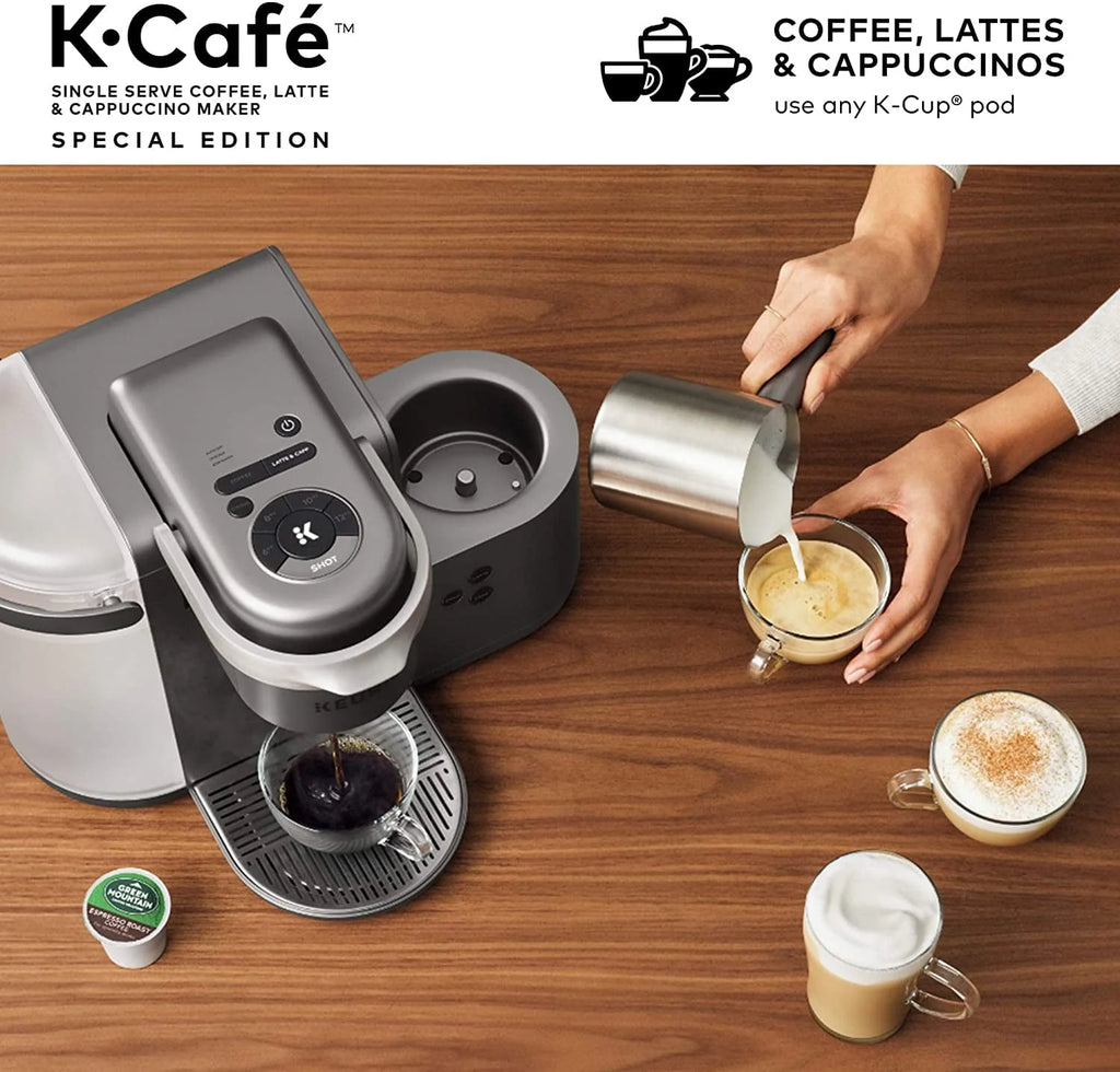 Single Serve Coffee Maker with Milk Frother X819