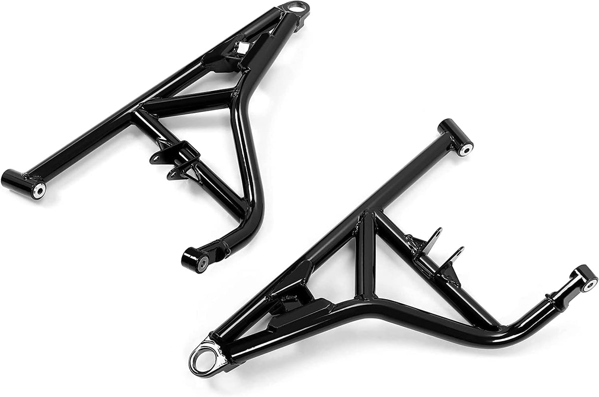 4 A Arms Front Upper & Lower A-Arms Rods High Clearance Black Q58293