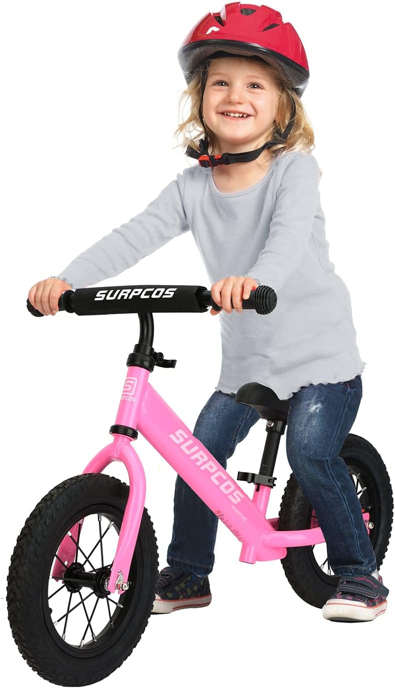 12-inch Rubber Tires Balance Bike Pack of 2 U8047