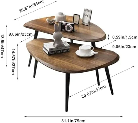 Small Oval Coffee Table C233
