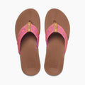 Fuchsia coral Woven Sandals P335347