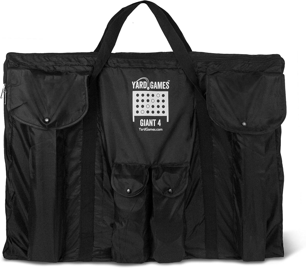 Connect in a Row Game with Carrying Case and Stained Legs and Frame V88509