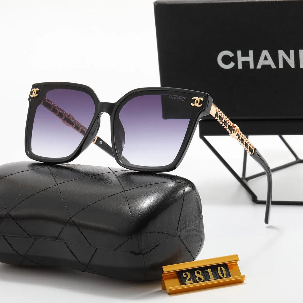 Double C Frame Polarized Sunglasses I436