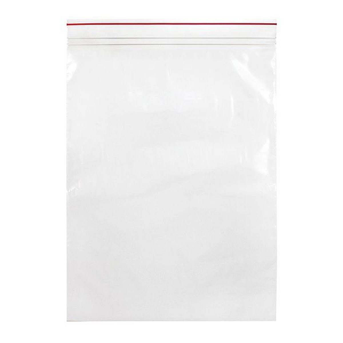 Clear 4 mil Reclosable Zip Poly Bags, 9 x 12, 1,000/Carton C45450