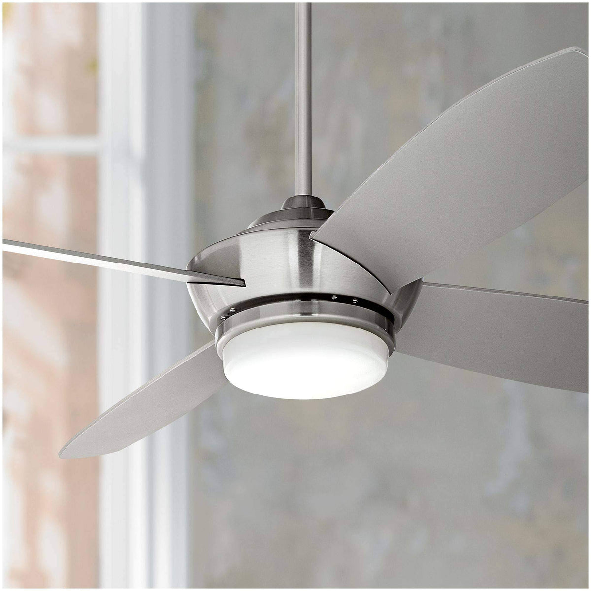 Brushed Nickel LED Ceiling Fan T992