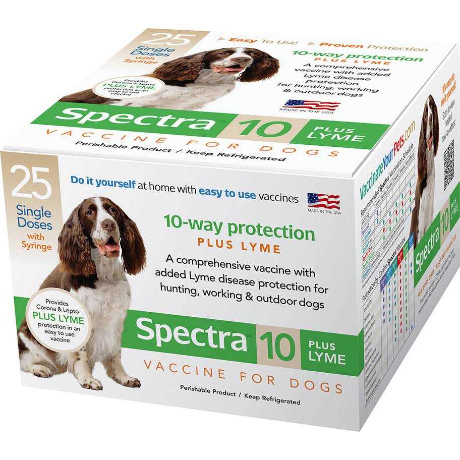 10 Plus Lyme Dog Vaccine 1 Dose Y922