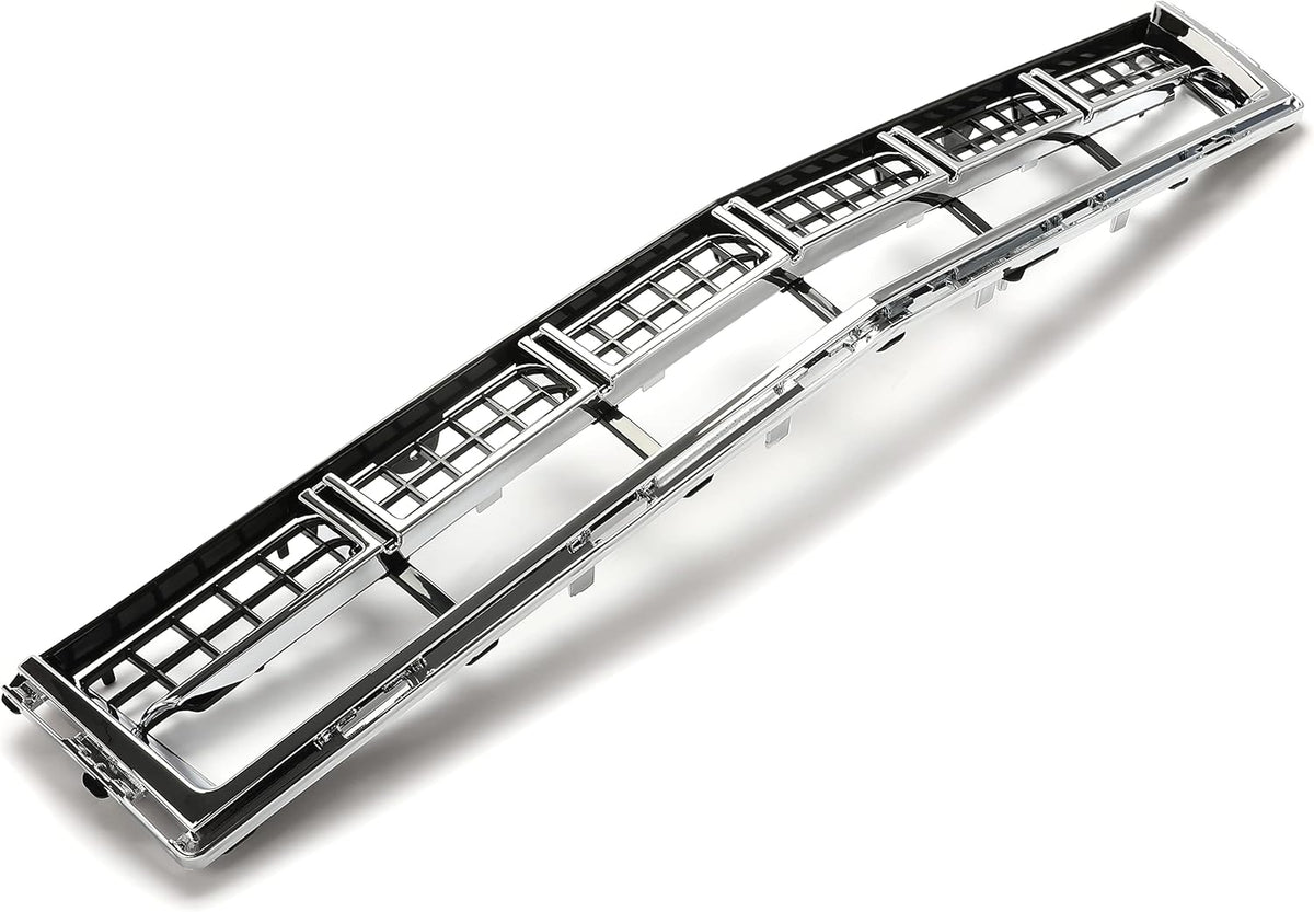 Silvery ABS Front Lower Mesh Grill Pack of 2 M295