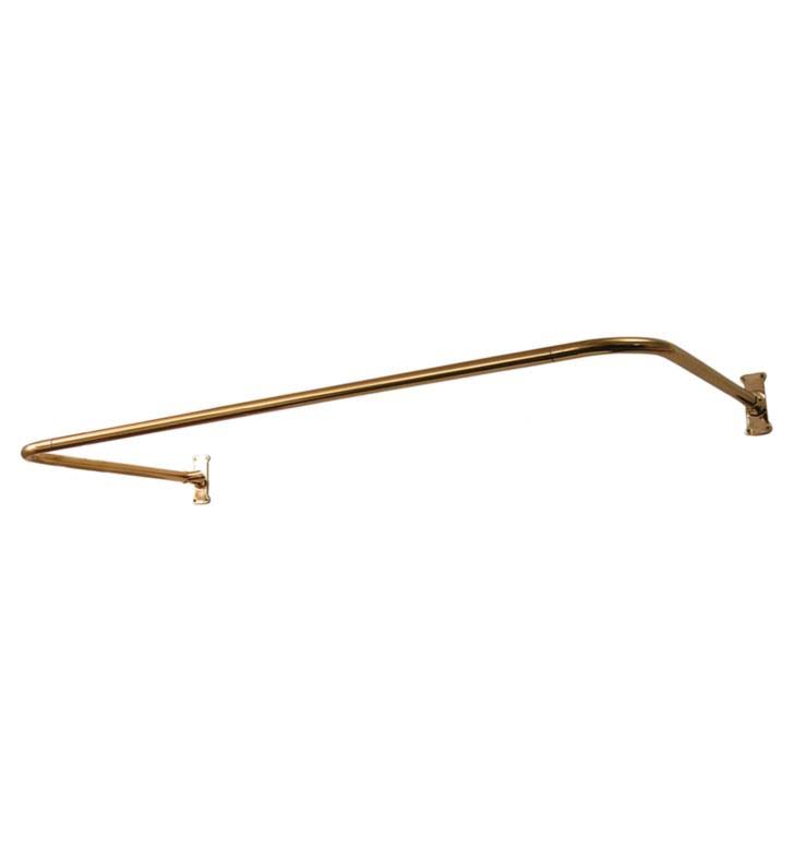 Polished Chrome U Shaped Shower Rod X11025
