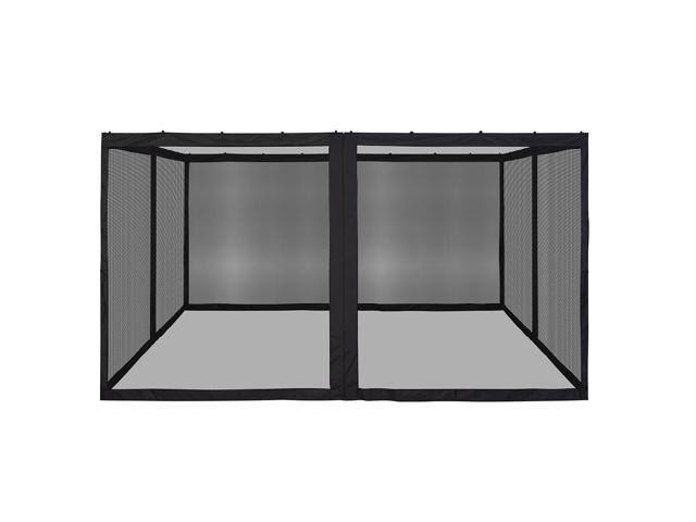 22x7ft Universal Replacement Mosquito Mesh Netting Zip Walls I8495
