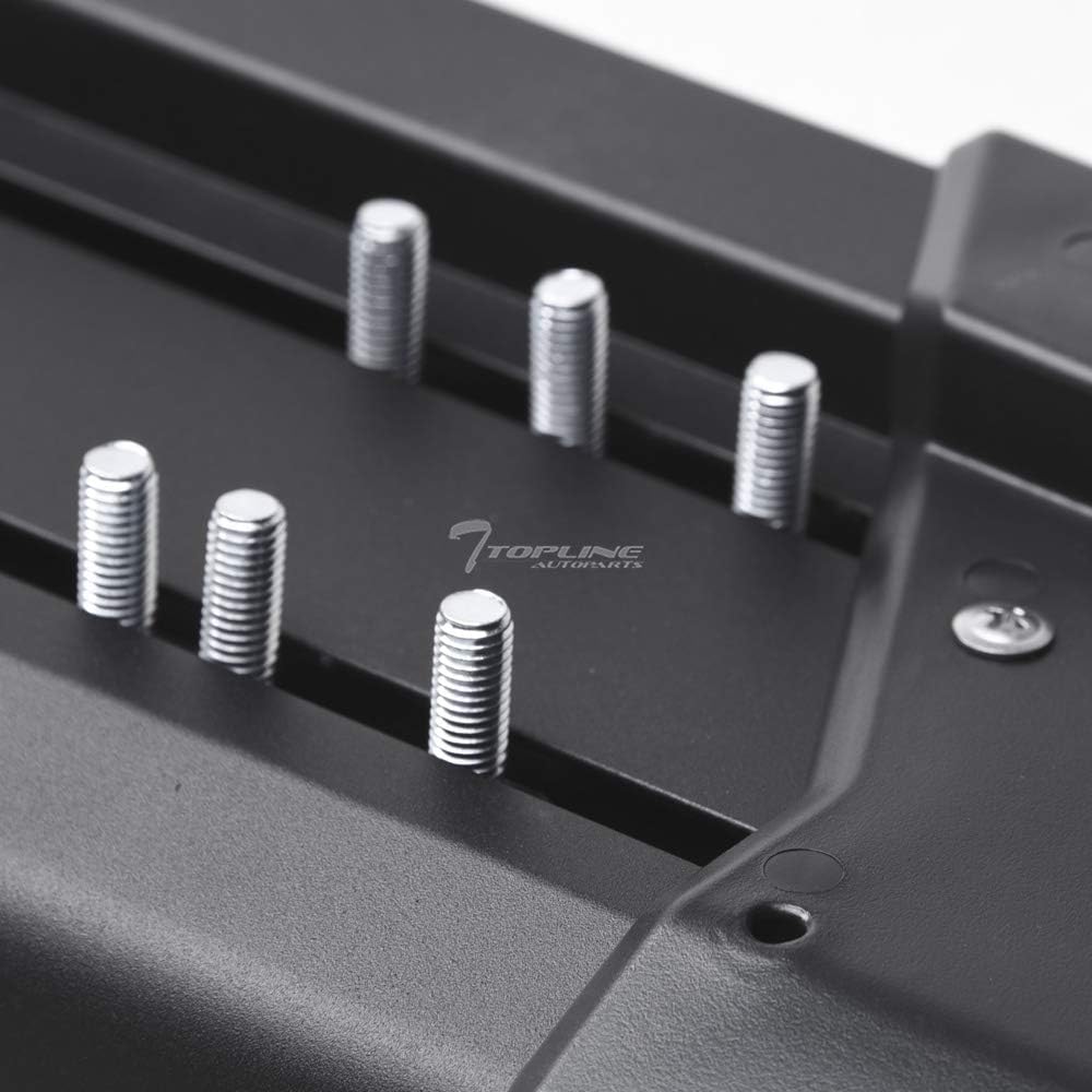 Matte Black Aluminum Side Step Rail Running Boards G398010