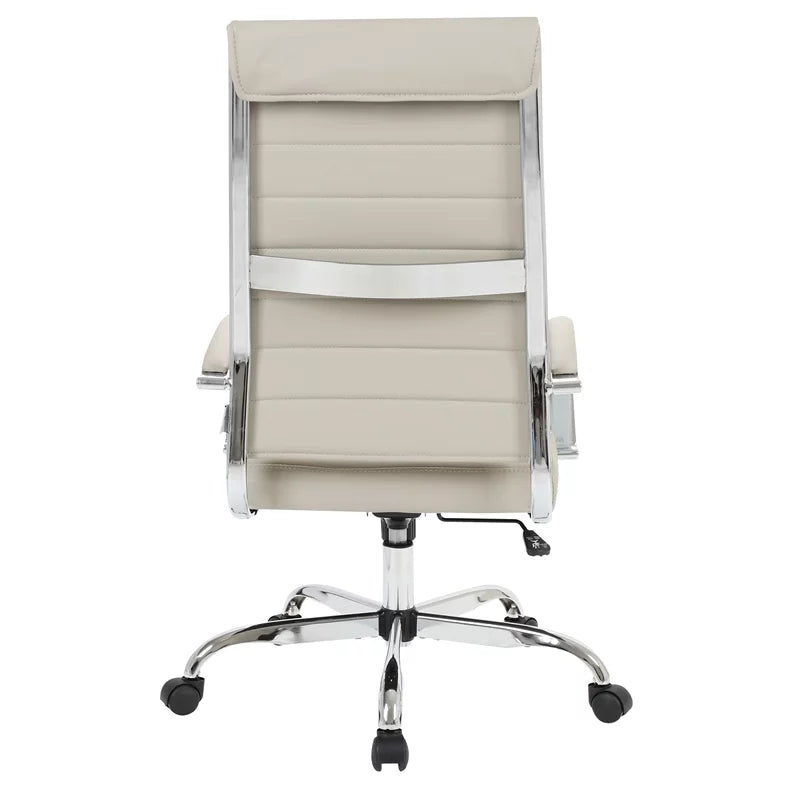 Tan Leather Office Chair S447