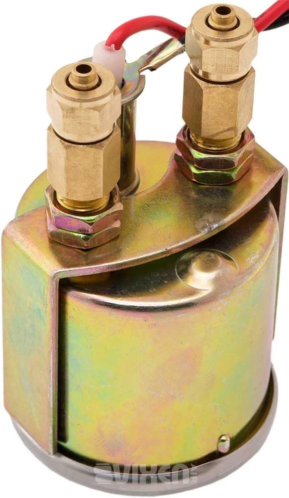 8 Valve Suspension Manifold with Two Dual Needle Black Gauges, 3/8" OD Hose 100 FT, 1/4" OD Hose 50 FT and Fittings H256026