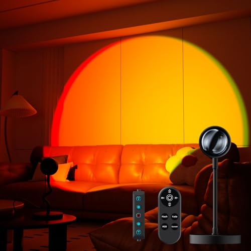 Multicolor Changing LED Projection Lamp 360 Degree Rotation U8050