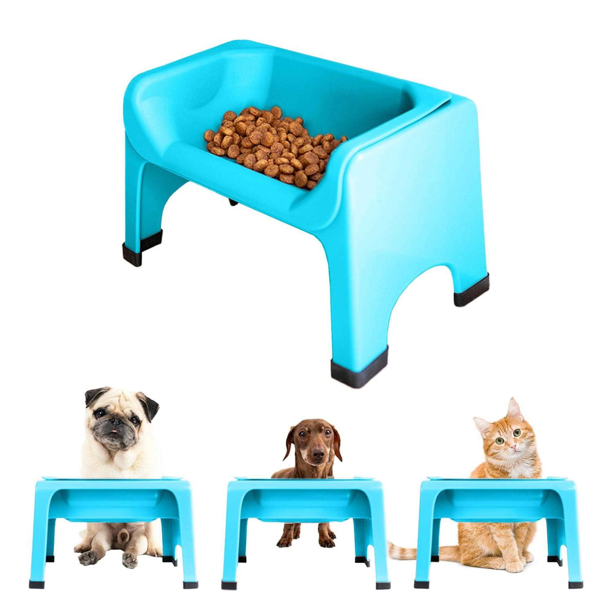 Elevated Dog & Cat Feeder H448