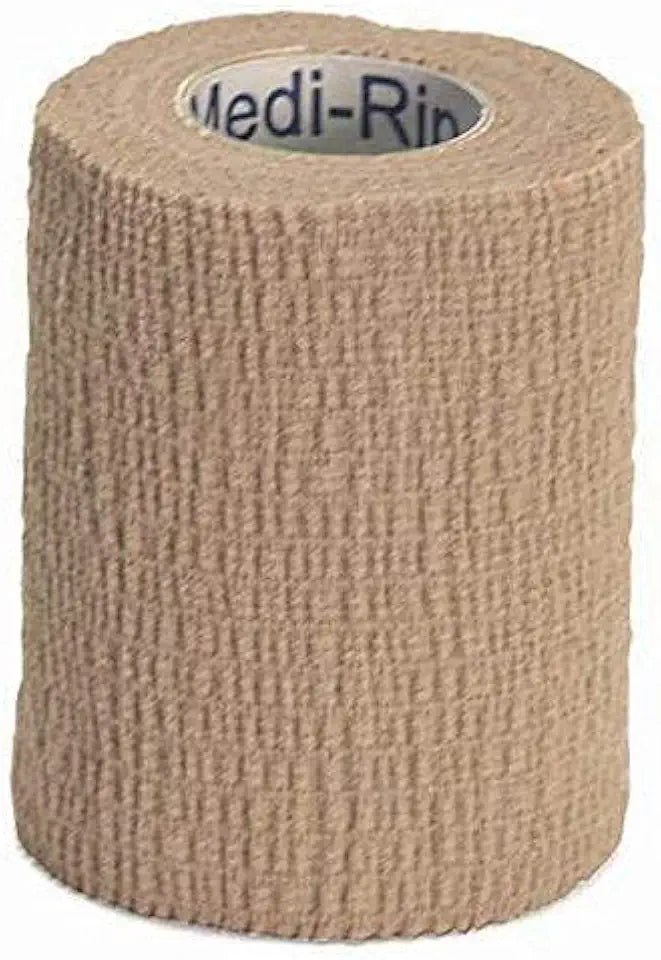Tan 3 Inch X 5 Yards Self-Adherent Bandage V528