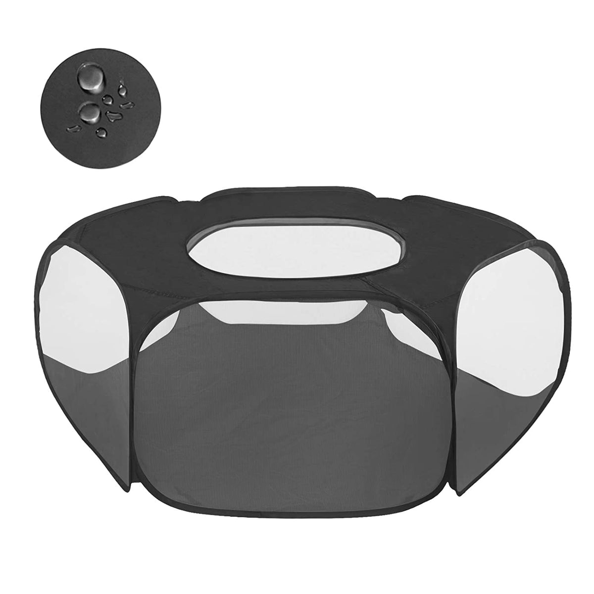 Portable Pet Tent with Zipper Top Cover E74846