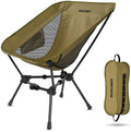 Lightweight Folding Camping Chair 330Lbs Orange C5107
