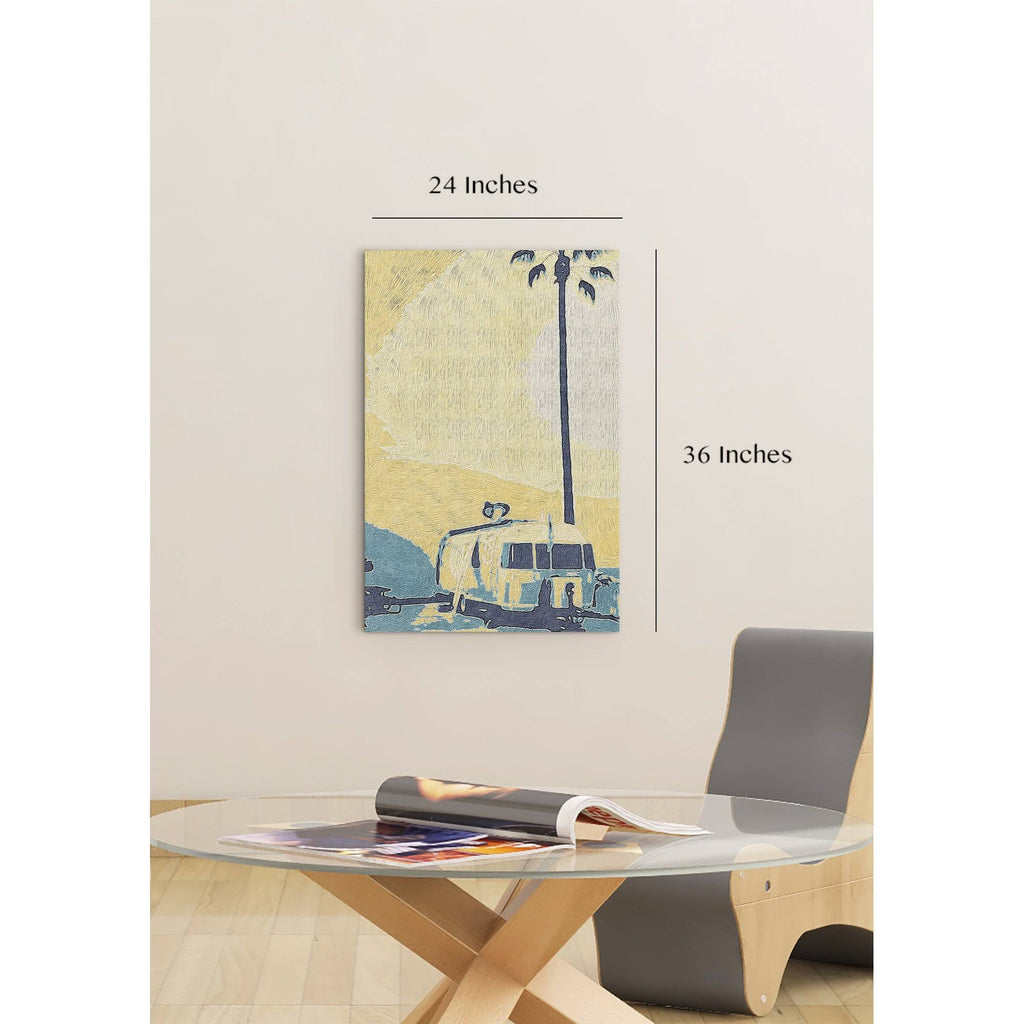 Multi-Color Stretched Canvas F462