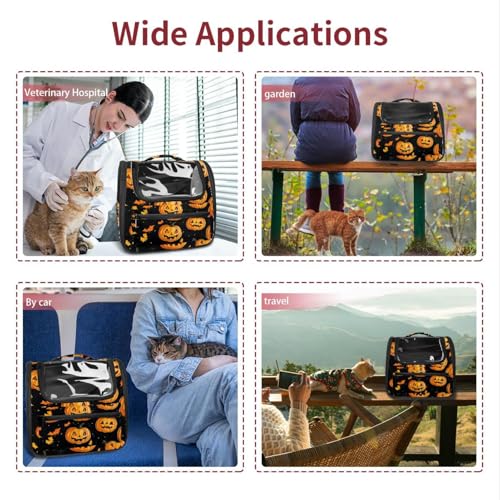 Soft Sided Pet Carrier for Small Medium Cats Dogs V365333
