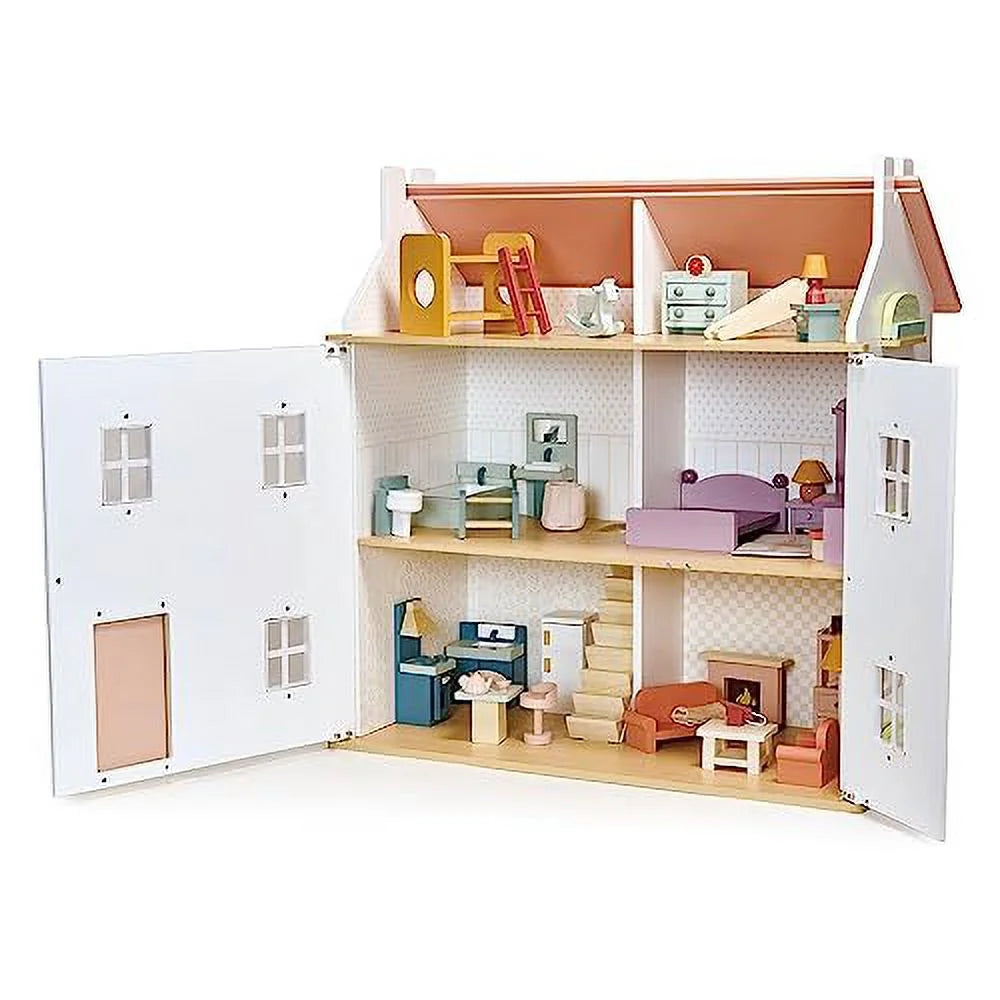 Wood Kitchen Dollhouse Furniture Set R778