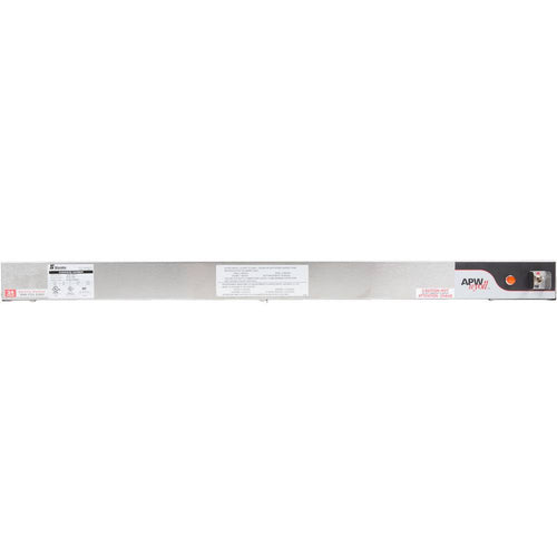 24" High Wattage Lighted Calrod Double Food Warmer with Toggle Controls V602