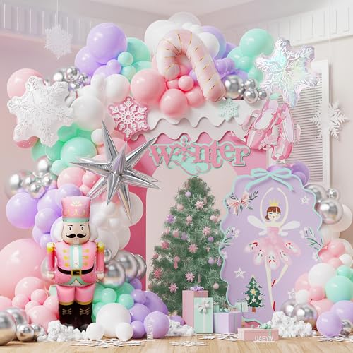 153Pcs Christmas Balloon Arch Kit H71618