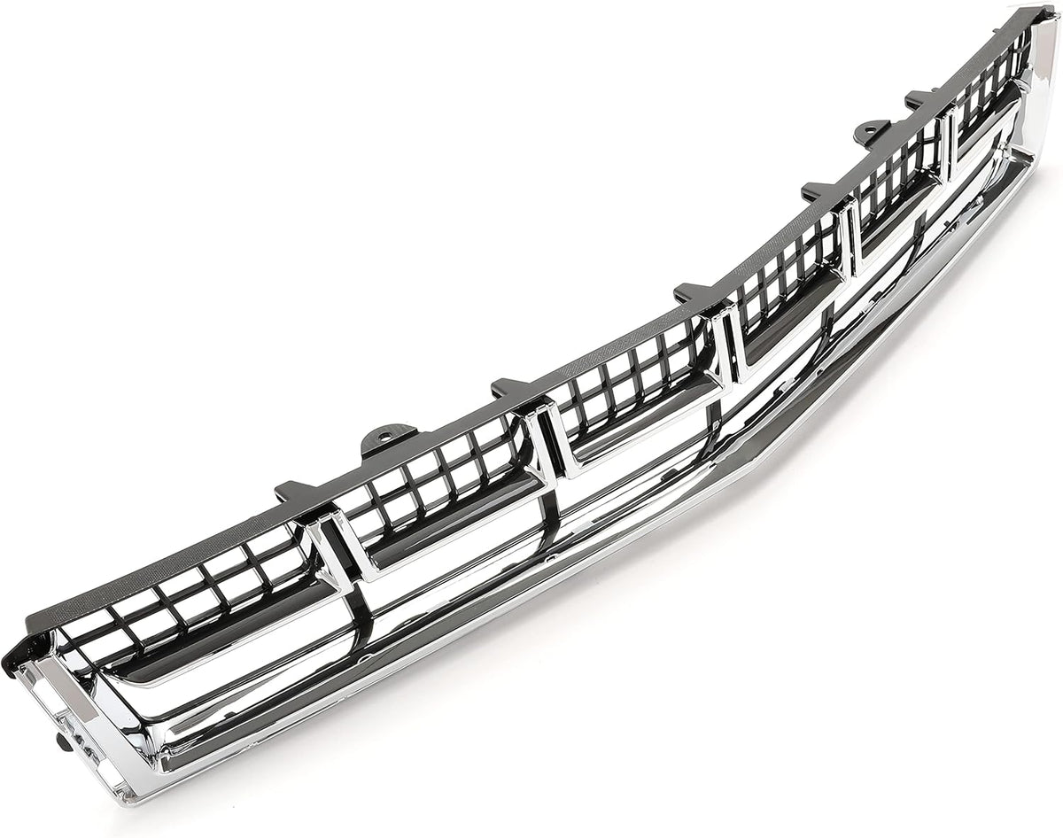 Silvery ABS Front Lower Mesh Grill Pack of 2 M295