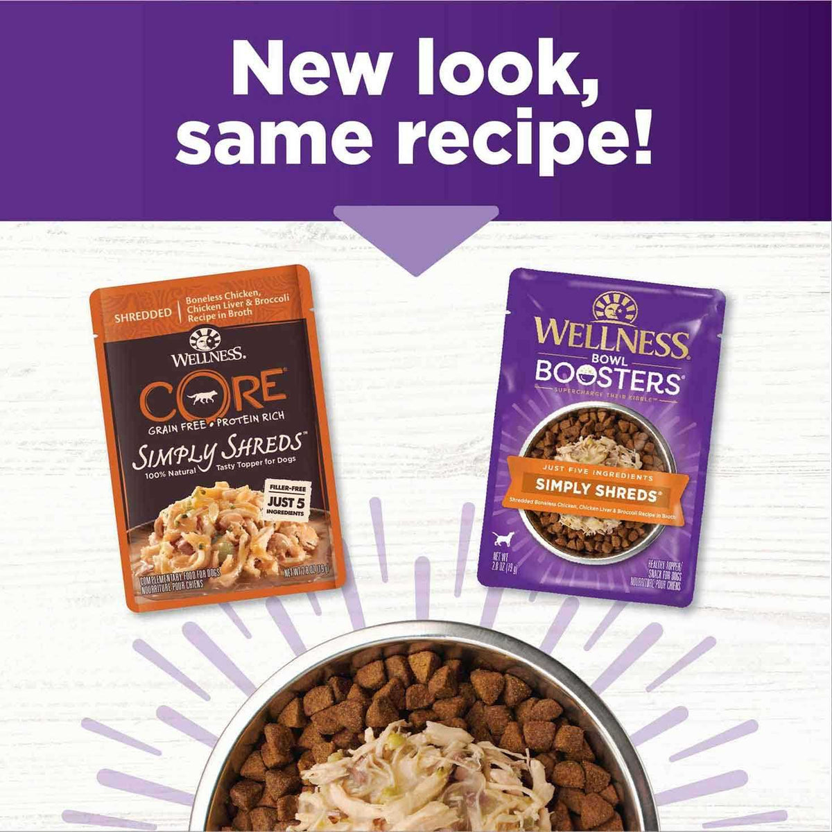 Grain Free Chicken Wet Dog Food Topper C935284